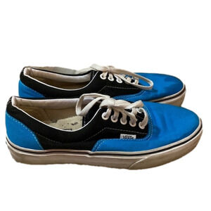 VANS Classic Low Top Blue And Black Sneakers Women’s 8
